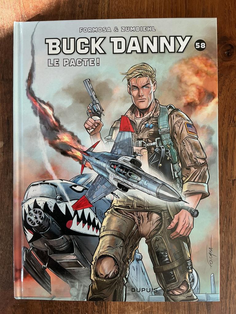 Strip HC Buck Danny - Le Pacte nr 58, Ophalen, Zo goed als nieuw