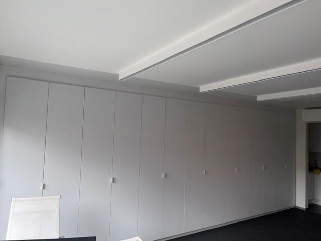 kastenwand, Huis en Inrichting, Kasten | Roldeurkasten en Archiefkasten, Ophalen, Gebruikt, 200 cm of meer, Meerdere deuren