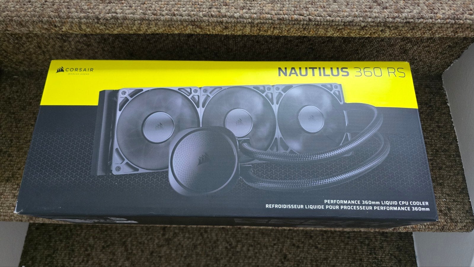 Watercooling AIO Corsair Nautilus 360 RS, Informatique & Logiciels, Enlèvement ou Envoi, Comme neuf, Refroidisseur ordinateur à eau