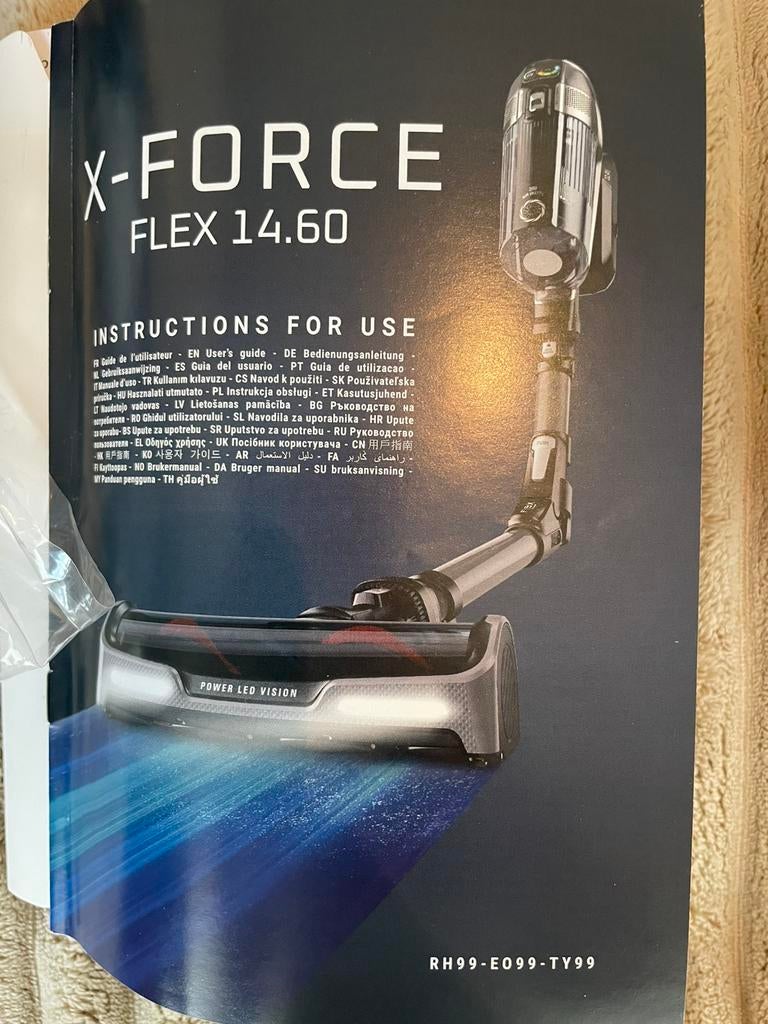 X-Force Flex 14.60 Aqua, Electroménager, Enlèvement, Comme neuf, Aspirateur balai