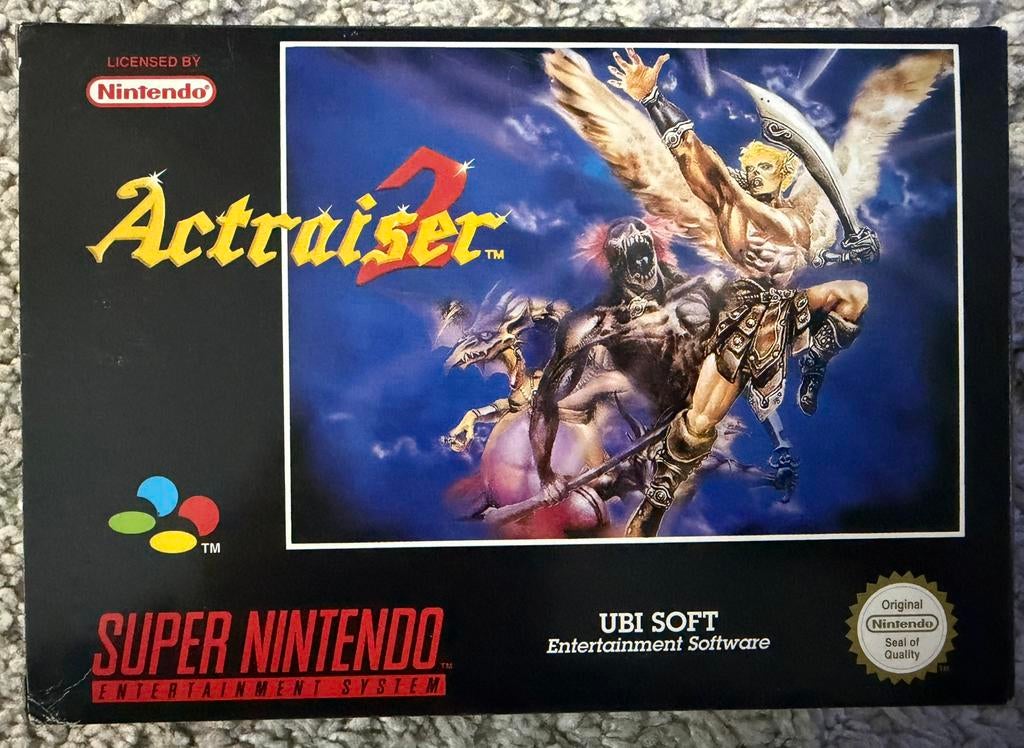Actraiser 2 super Nintendo, Consoles de jeu & Jeux vidéo, Jeux | Nintendo Super NES, Comme neuf, Envoi