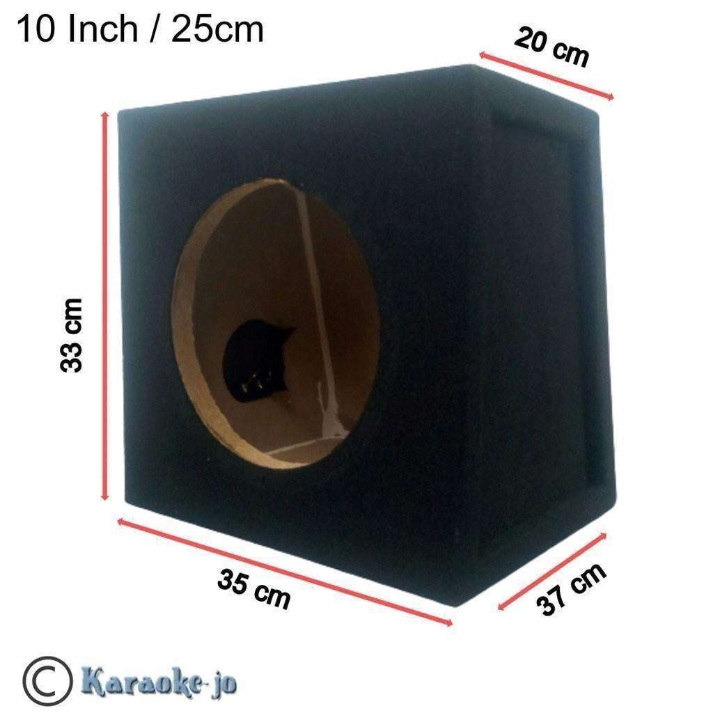 Subwoofer kist MDF 10 Inch 25 Cm 18 Liter, Enlèvement ou Envoi, Neuf