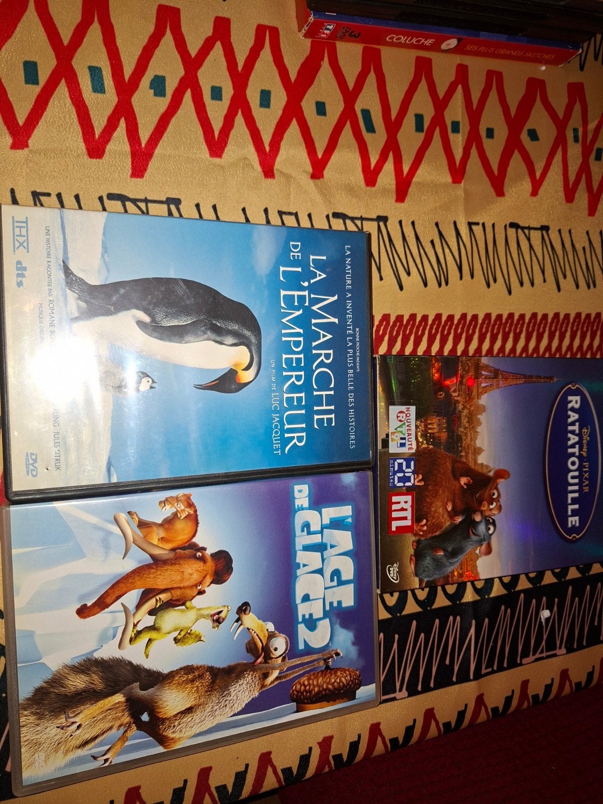 Lot de 3 Dvd enfants, CD & DVD, Enlèvement ou Envoi