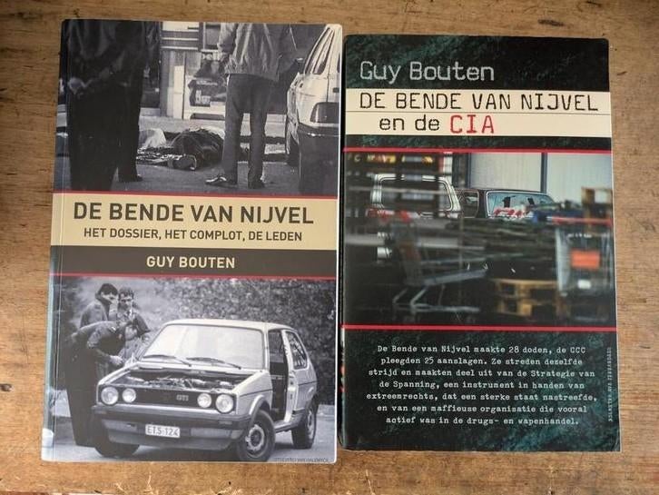 2 x boek Guy Bouten / De Bende van Nijvel, Boeken, Ophalen of Verzenden