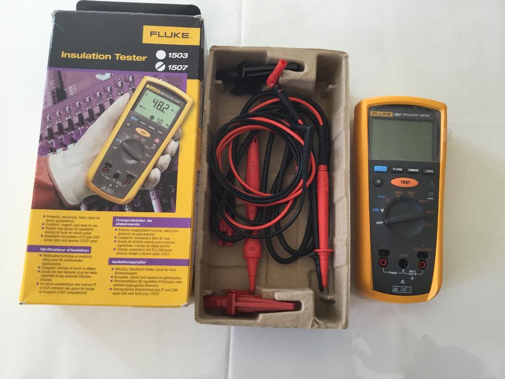 Tester lnsulation fluke 1507, Ophalen, Nieuw, Elektriciteit
