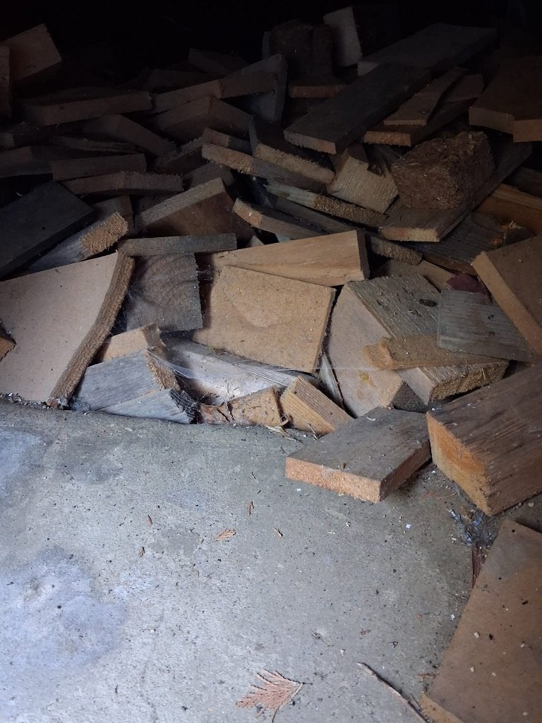 Hout, Enlèvement, Bûches