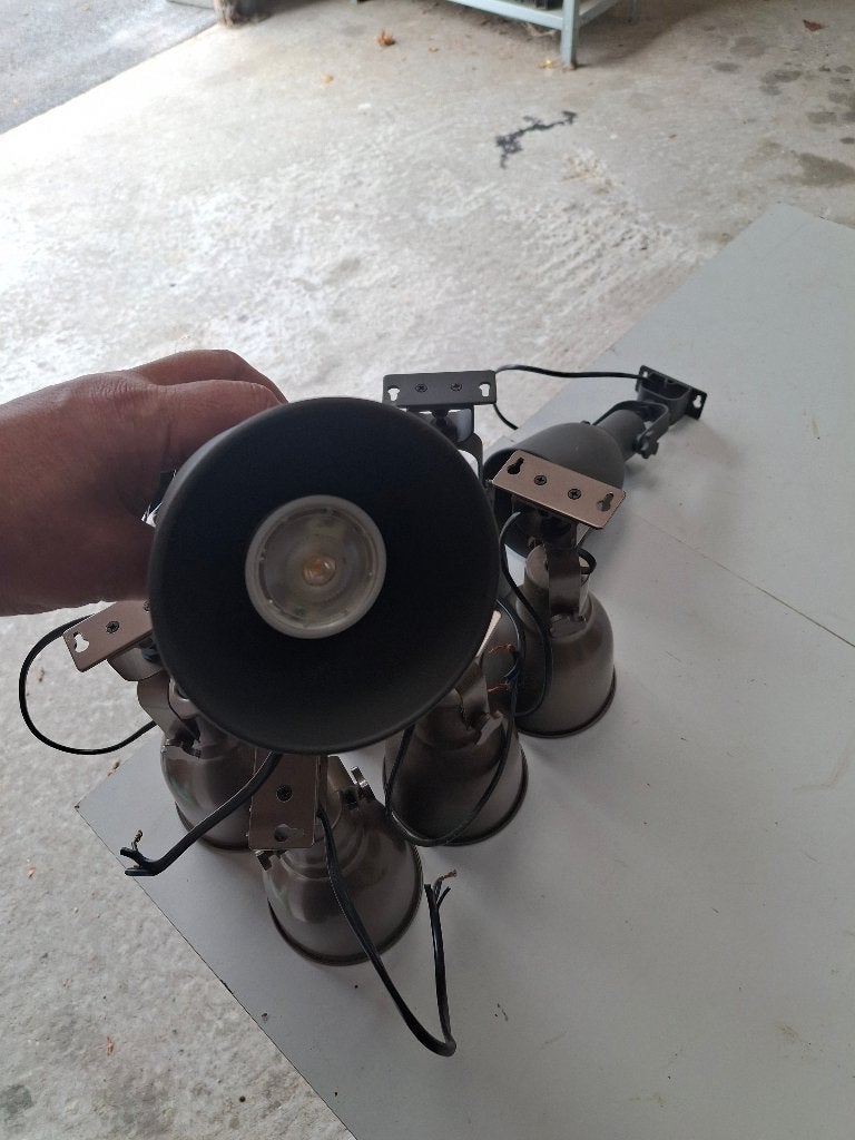 Verlichting, Huis en Inrichting, Lampen | Hanglampen, Ophalen, Gebruikt, Metaal