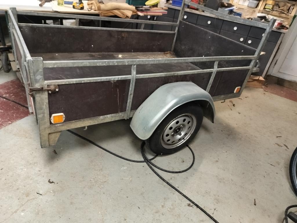 Aanhangwagen, Ophalen, Gebruikt