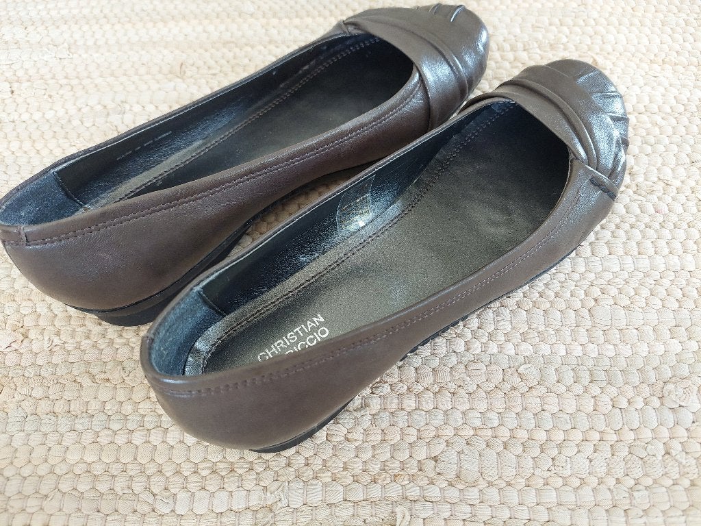 Damesmocassins-taupe-Cristian Di Riccio - maat 39, Schoenen met lage hakken, Overige kleuren, Nieuw, Ophalen of Verzenden