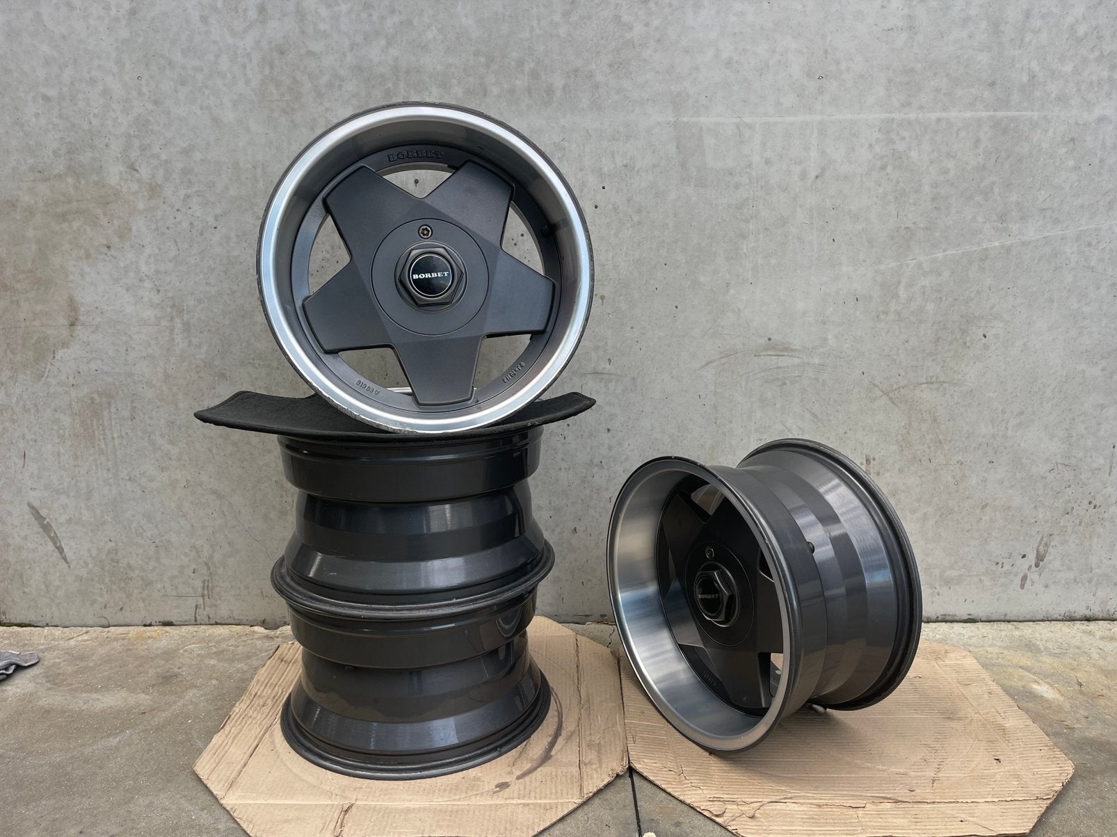 Borbet 16 “ Inch 5x112 RetroWheelz, Ophalen, 16 inch, Velg(en)