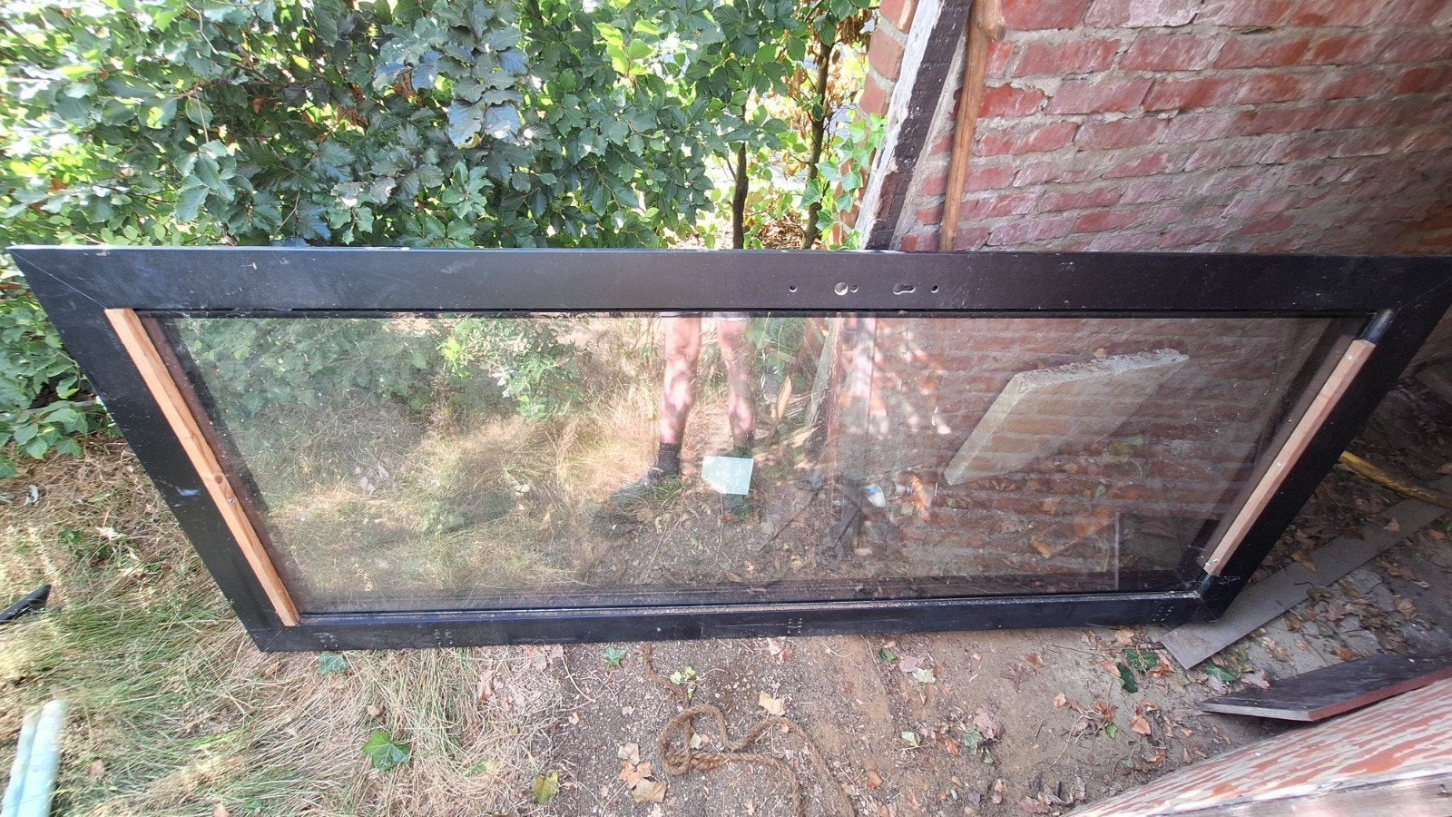 Nieuw dubbel glas van deur, Doe-het-zelf en Bouw, Glas en Ramen, Ophalen