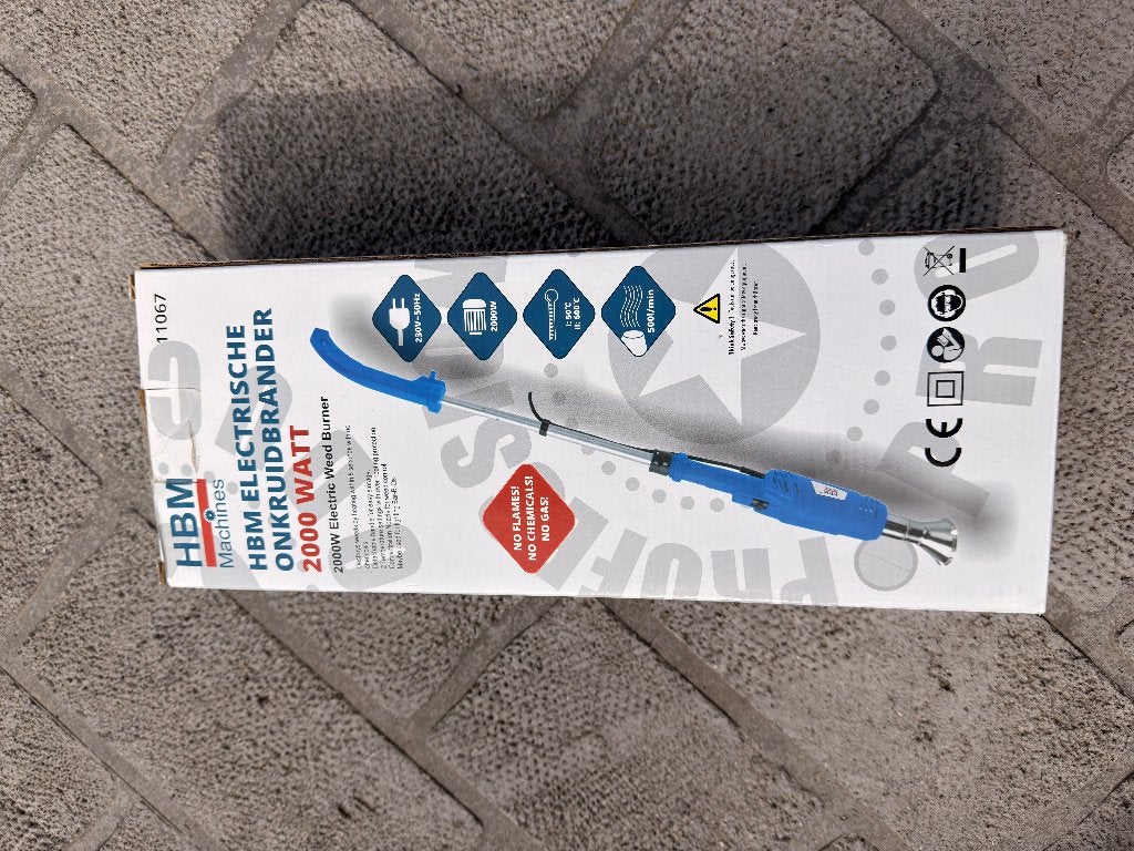 HBM elektrische onkruidbrander, Enlèvement, Neuf, HBM