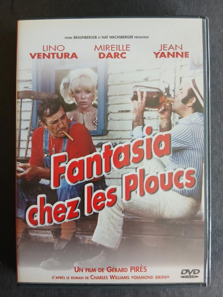 Fantaisie chez les Ploucs (1970) Lino Ventura, Mireille Darc, Enlèvement ou Envoi, Comme neuf, France