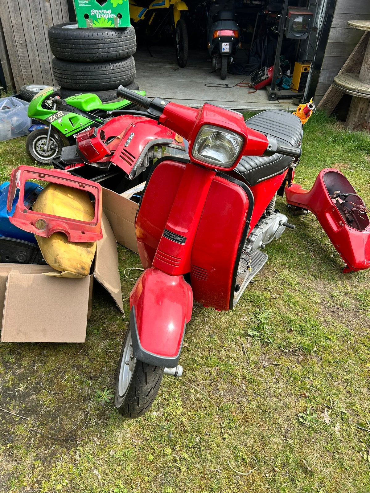 Suzuki cs50, Fietsen en Brommers, Brommers | Oldtimers, Ophalen, 50 cc, Overige merken