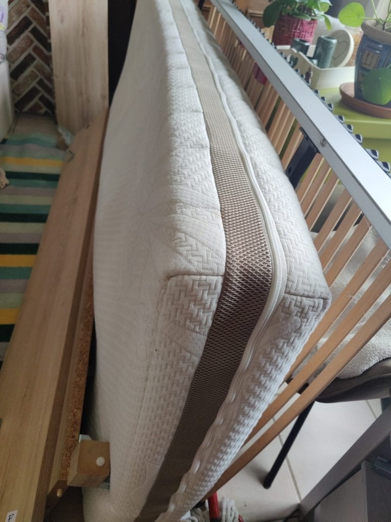 bed (eenpersoonsbed) met matras, Autres couleurs, Enlèvement, Bois, Une personne