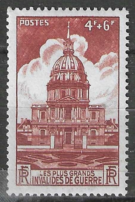 France 1946 - Yvert 751 - Invalides de guerre (PF), Timbres & Monnaies, Timbres | Europe | France, Non oblitéré, Envoi