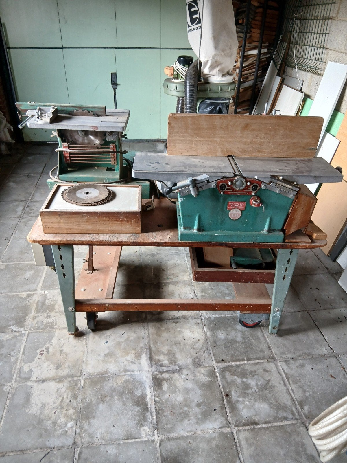 hout bewerking machine, Ophalen, Gebruikt, 1200 watt of meer, Overige typen