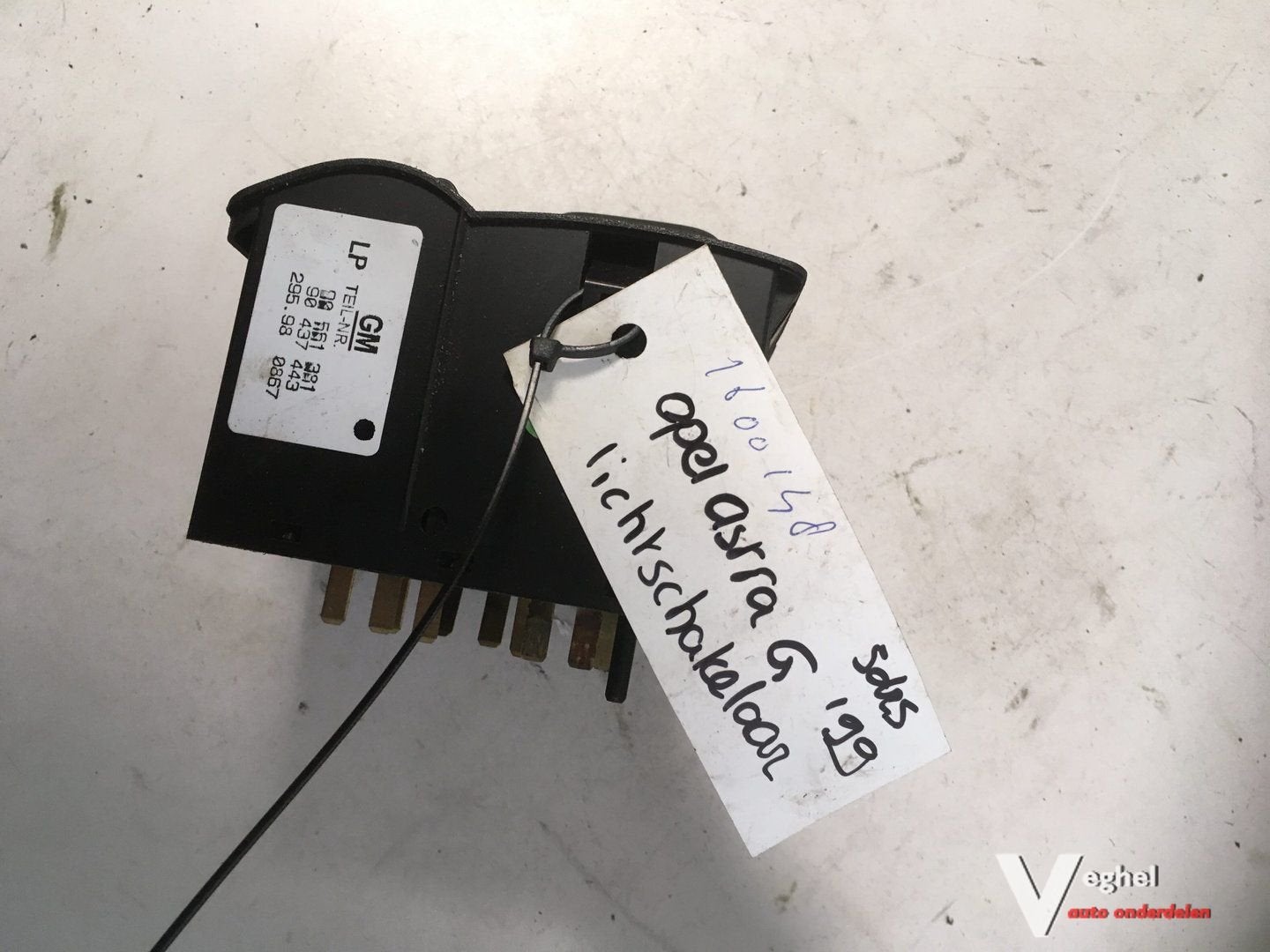 Opel Opel Astra G 1999 Verlichtingsschakelaar, -, Utilisé, -, -