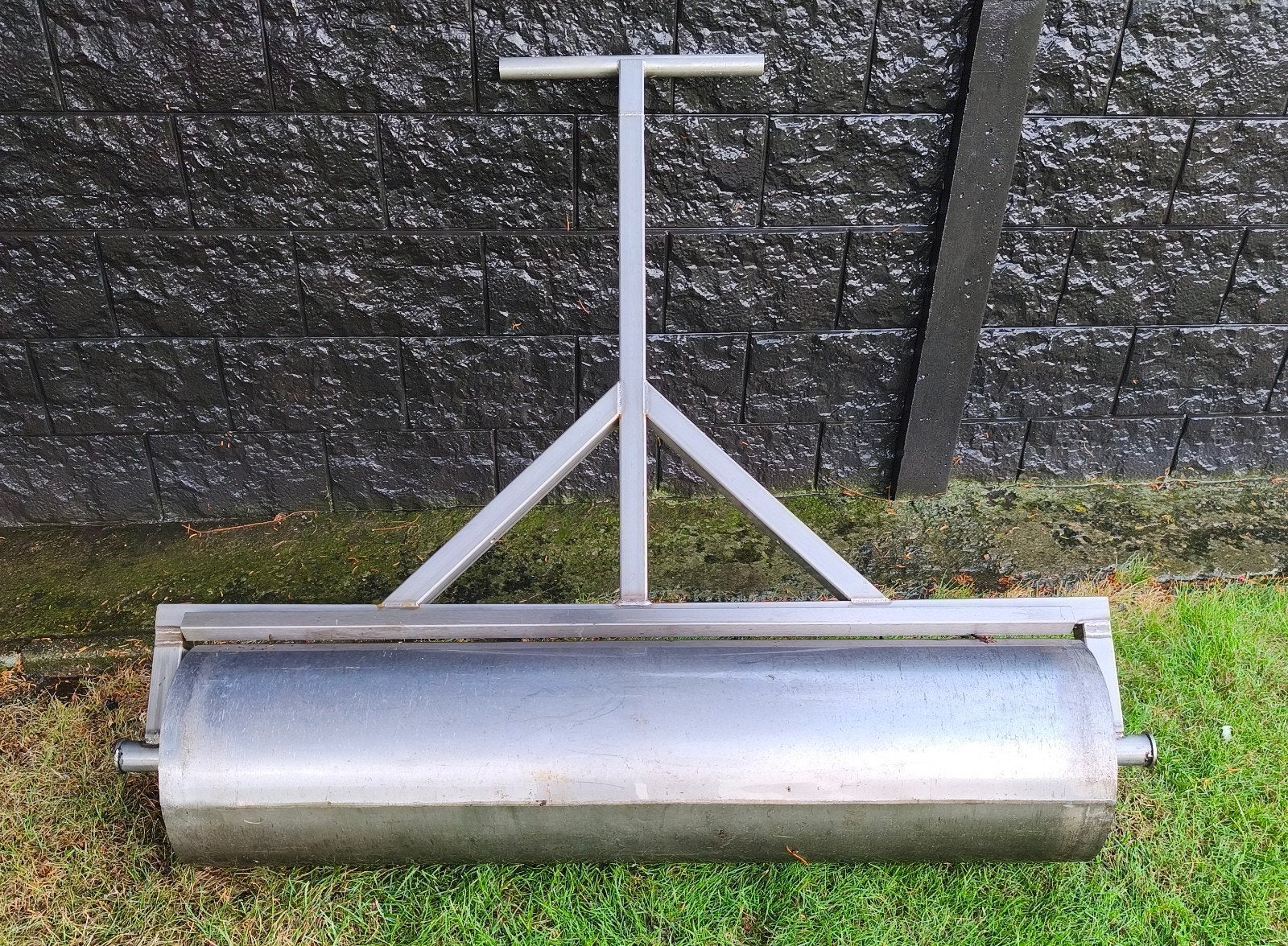 tuinwals inox rvs, Tuin en Terras, Hand-tuingereedschap, Ophalen, Zo goed als nieuw, Overige soorten