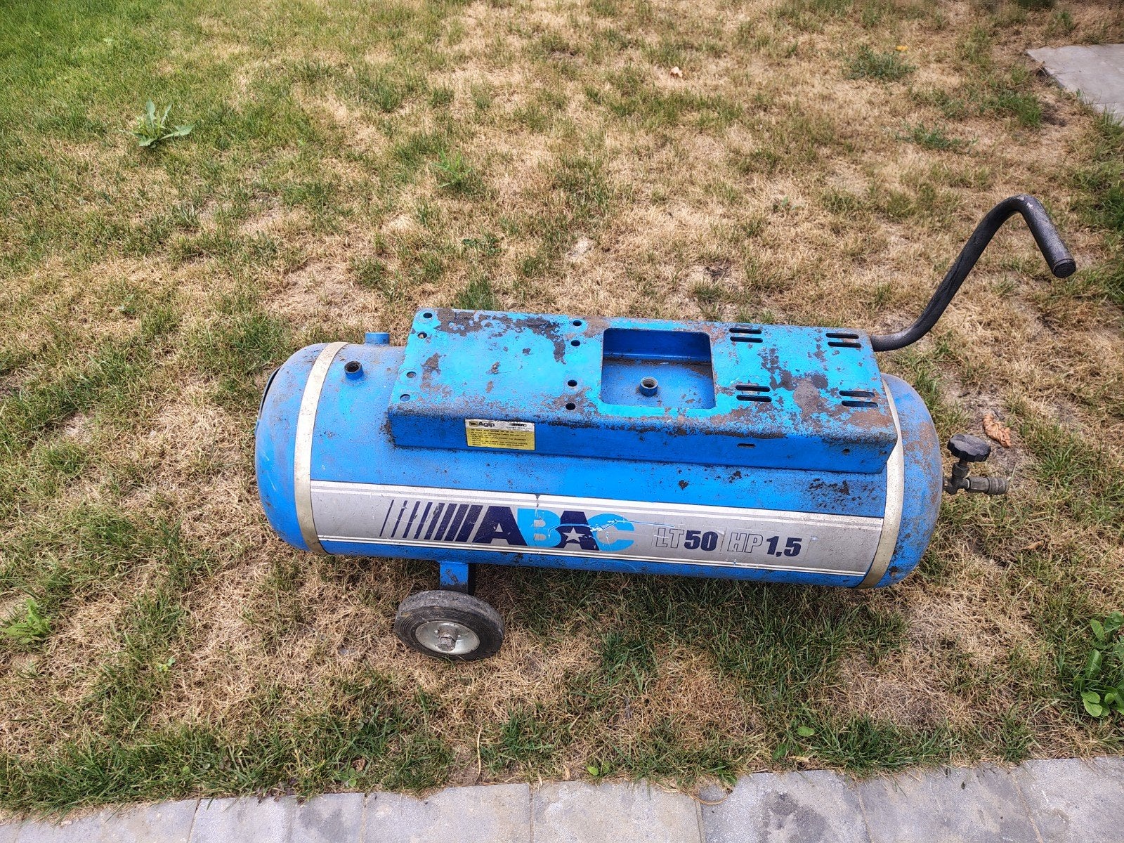 ketel compressor, Doe-het-zelf en Bouw, Compressors, Ophalen