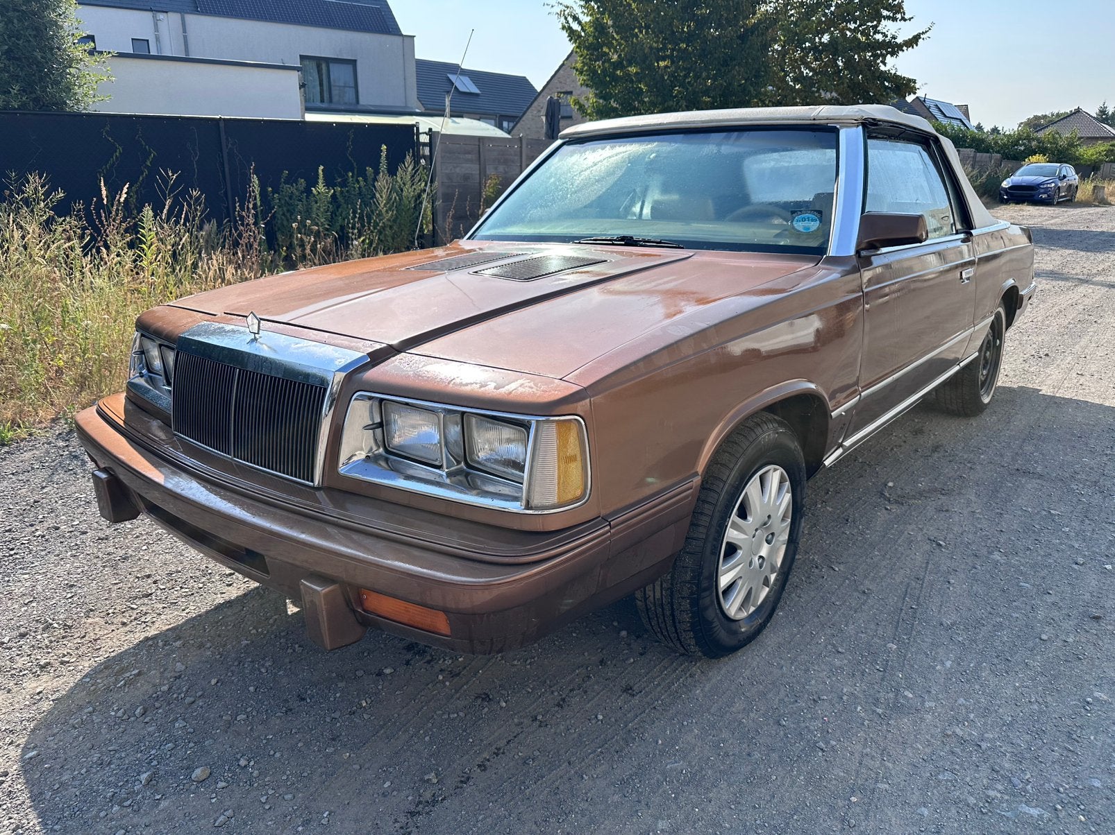 Chrysler Lebaron cabrio - 2.2 Turbo - opknapper, Autos, Oldtimers & Ancêtres, Entreprise, Achat, Ordinateur de bord, Verrouillage central