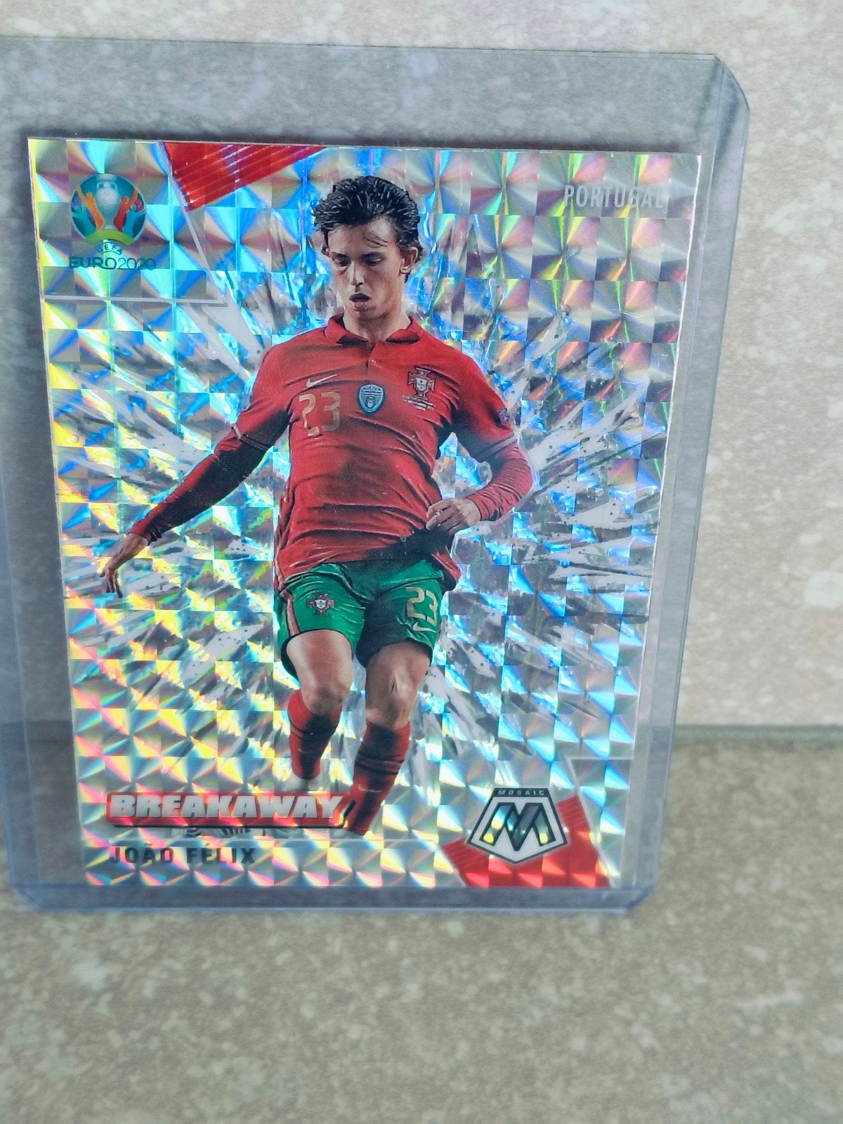 Panini Mosaic Euro 2020 Breakaway Joao Félix Portugal, Collections, Enlèvement ou Envoi