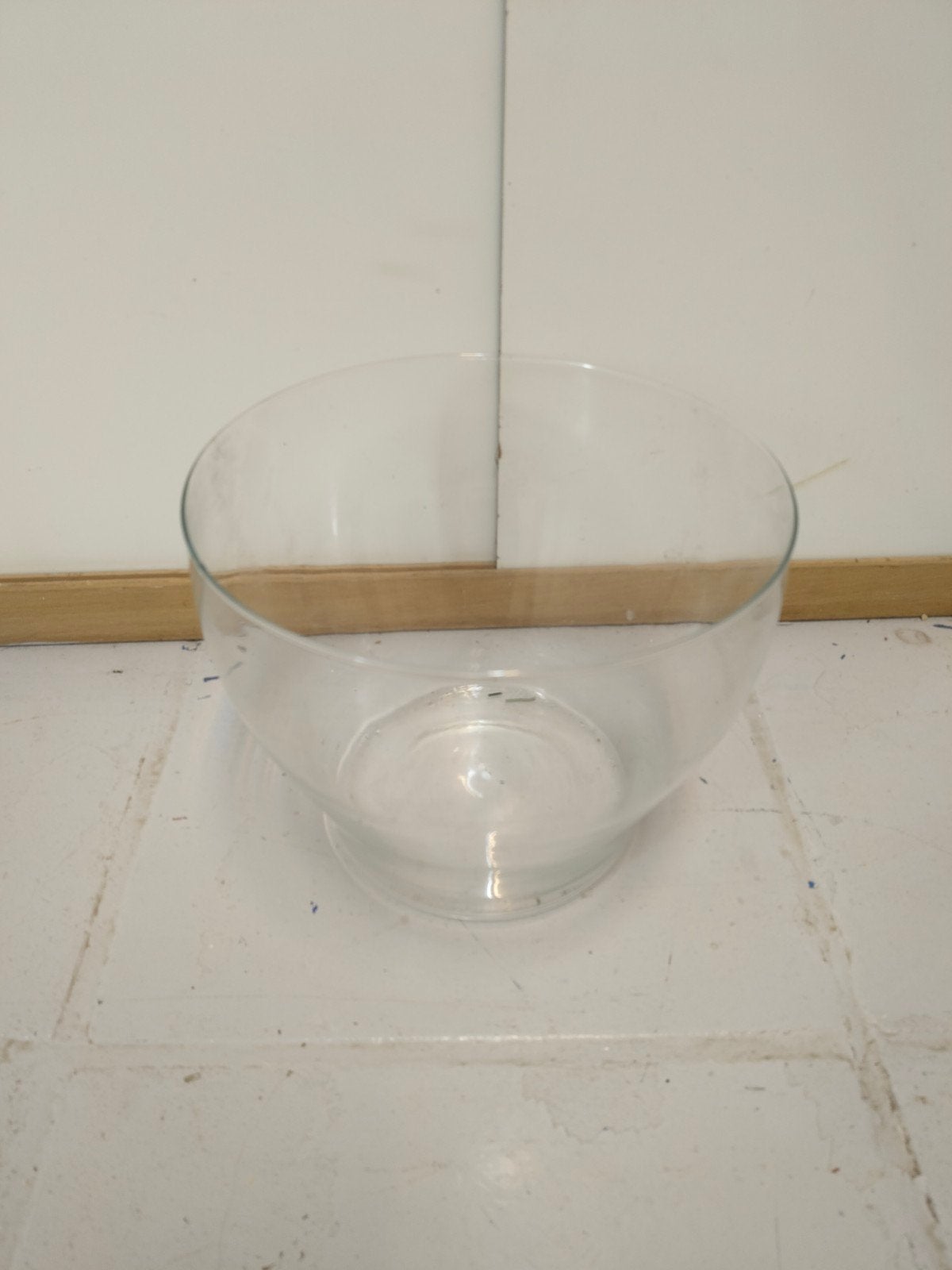Grand saladier en verre 22cm, Verre