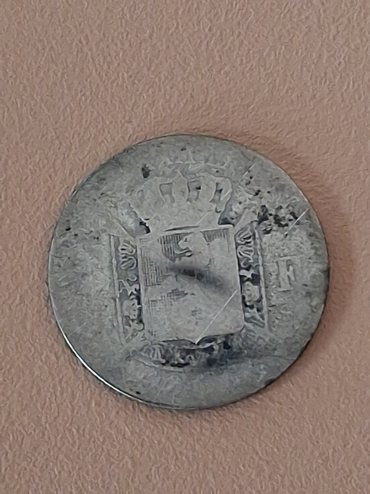 Zilver : 1 frank, Leopold II, Verzenden, Zilver, Zilver