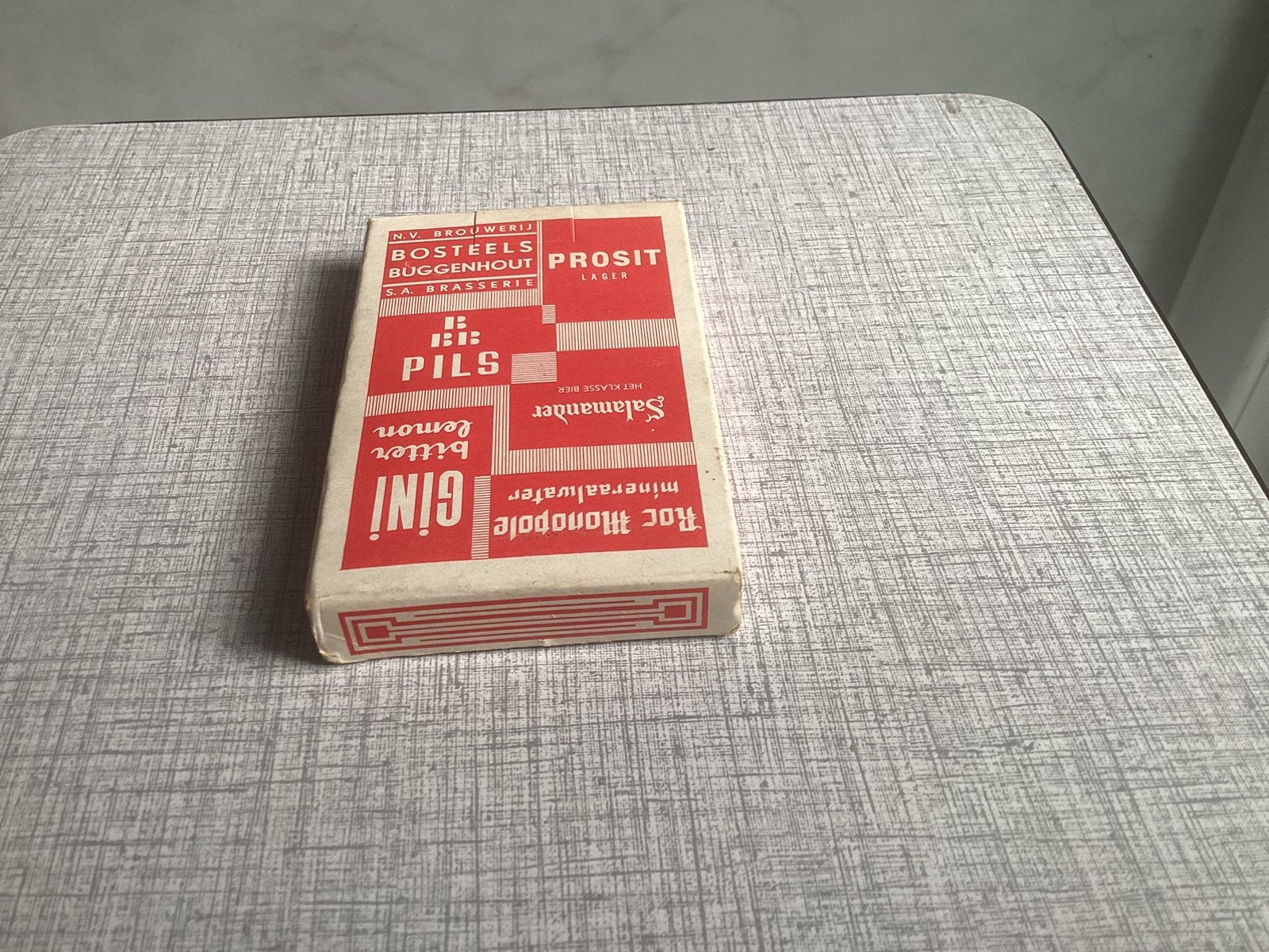 Oud kaartspel van brouwerij Bosteels. Buggenhout, Ophalen of Verzenden, Zo goed als nieuw