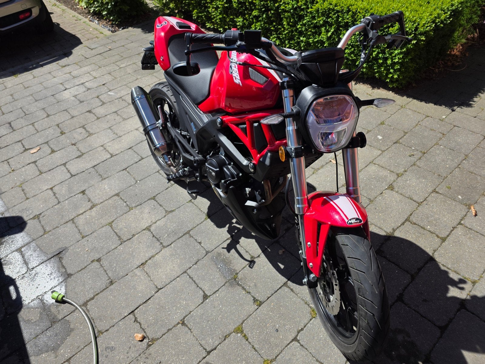 magpower biggers 50cc (rep. Ducati monster), Fietsen en Brommers, Brommers | Overige merken, Ophalen, Magpower, 49 cc, 5 versnellingen