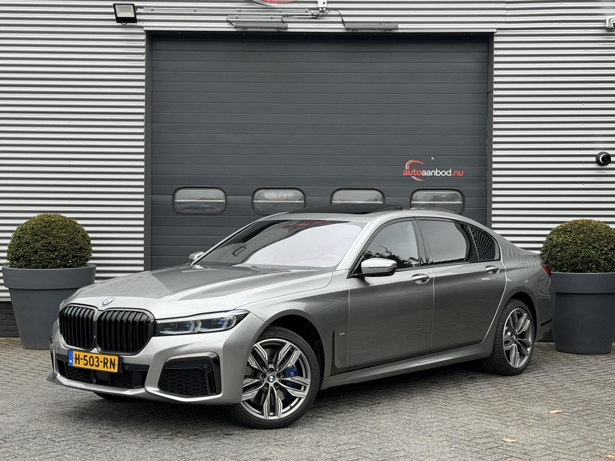 BMW 7 Serie 750Li xDrive High Executive (automatique), Autos, Cuir, Argent ou Gris, Achat, 4395 cm³