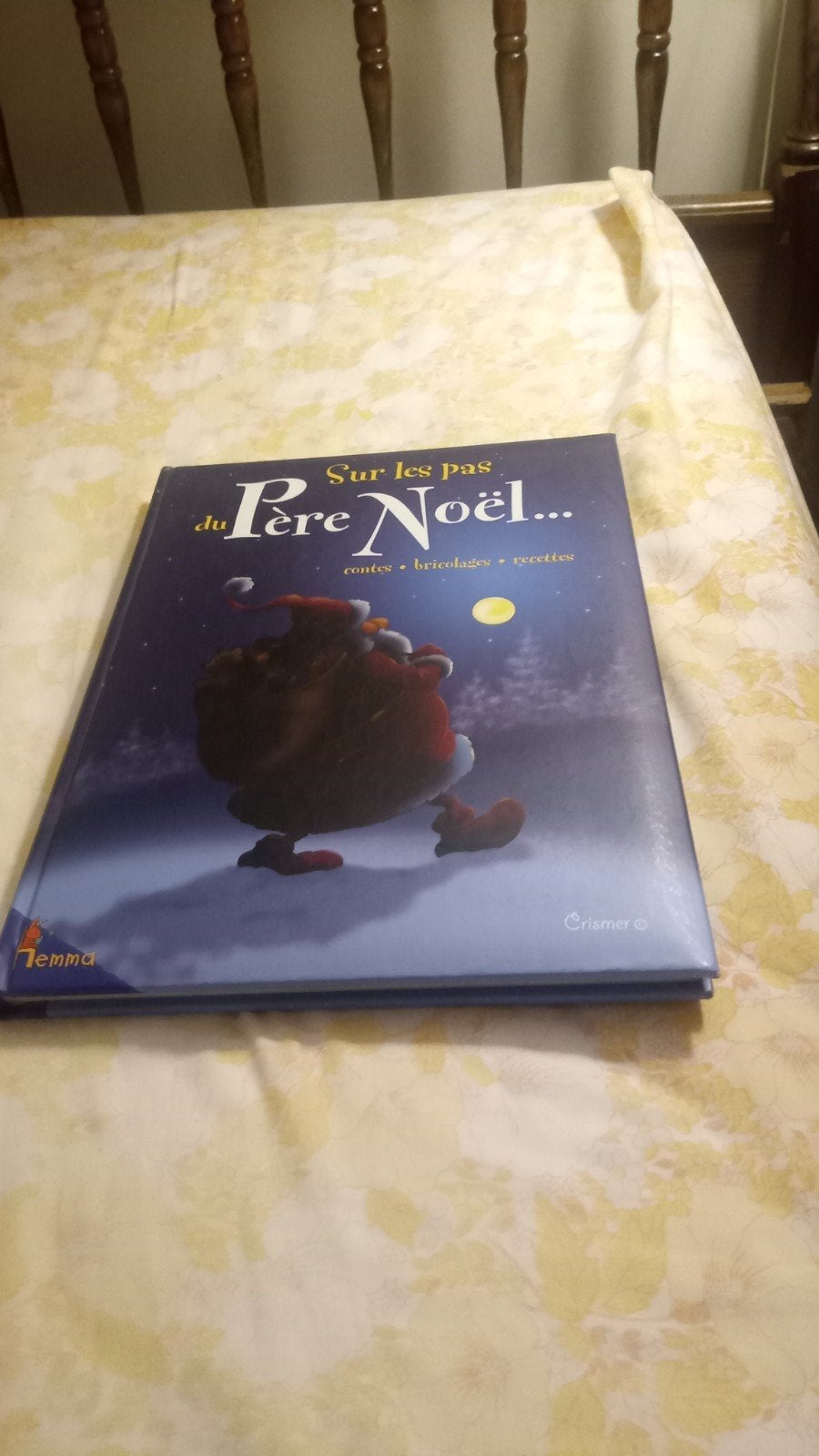 Sur les pas de Père Noël conte bricolage recettes8€ dédicace, Divers, Enlèvement ou Envoi, Neuf