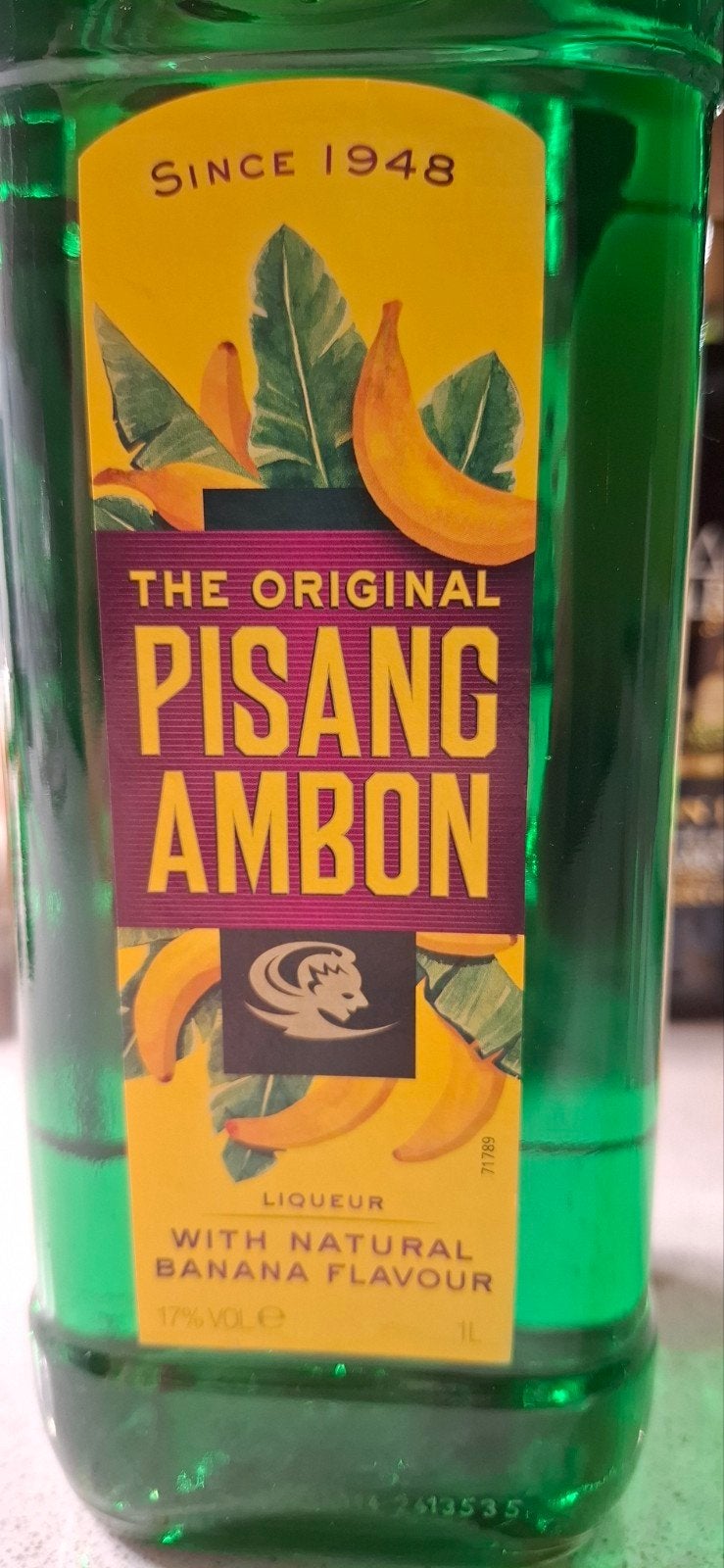 Pisang 1l non entamée, Enlèvement