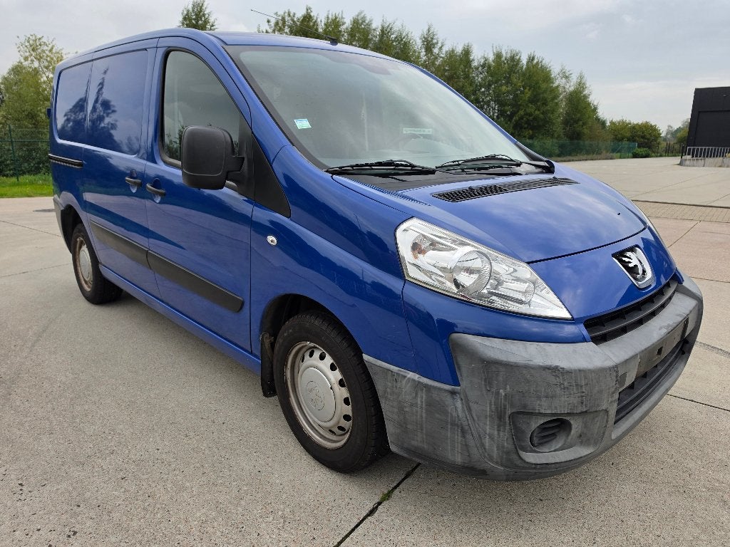Peugeot Expert 2.0i Benz Lichte Vracht Airco + Garantie, Auto's, Electronic Stability Program (ESP), Monovolume, Zwart, Blauw