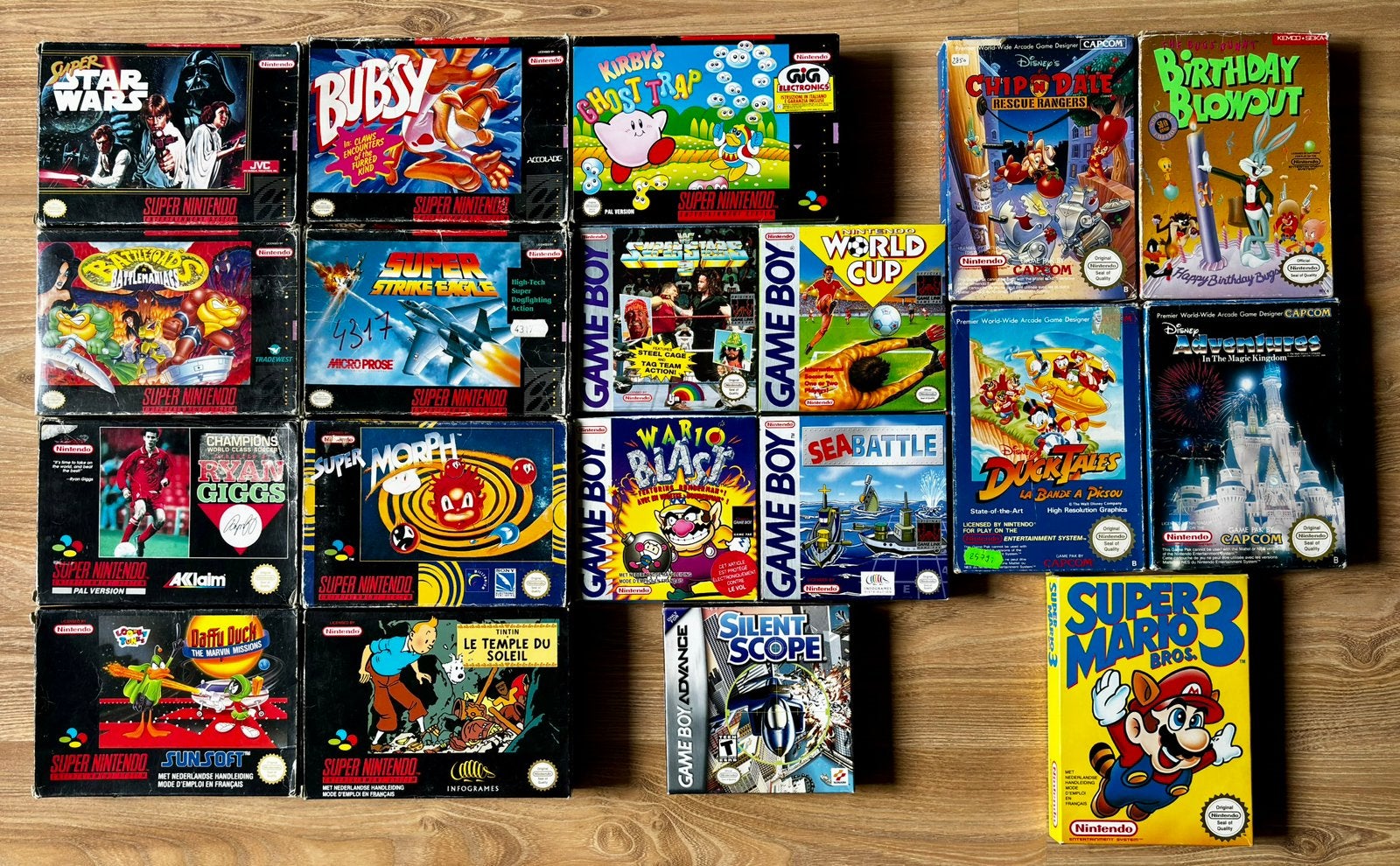 Boxed Nintendo Games (NES, SNES, Gameboy), Games en Spelcomputers, Ophalen of Verzenden
