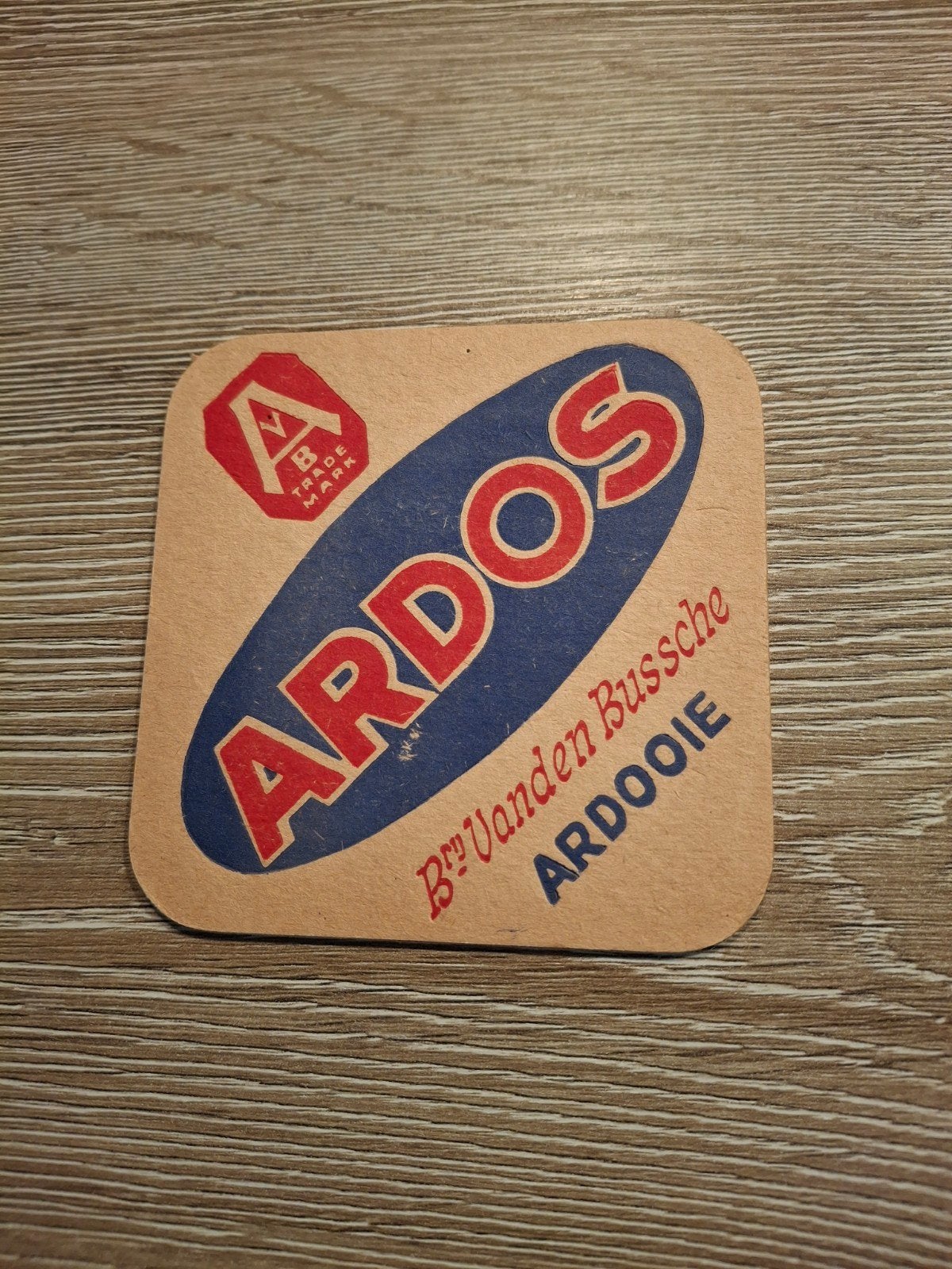 oud bierviltje ardos brij vandenbussche ardooie, Verzamelen, Ophalen of Verzenden