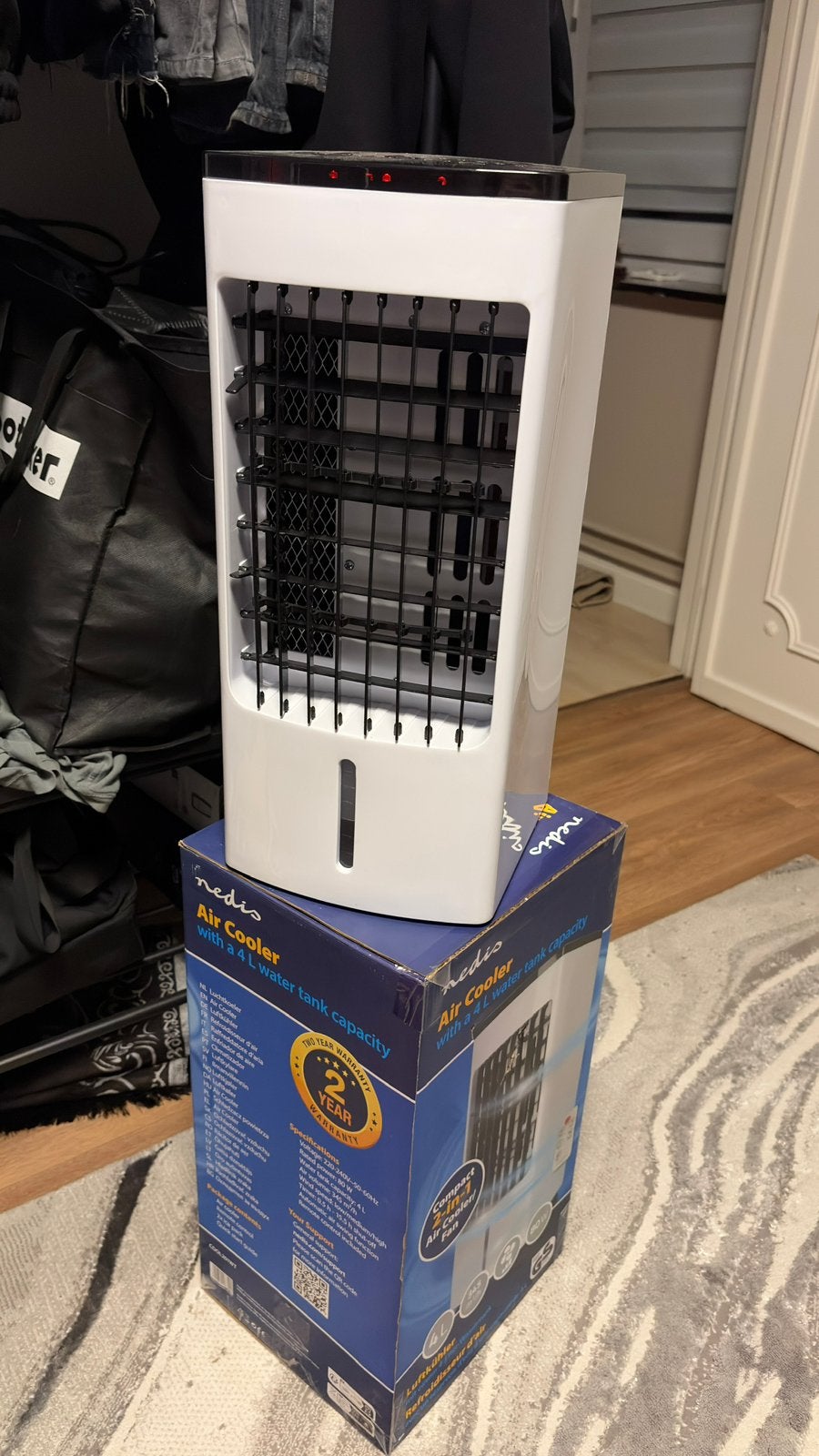 Air cooler, Ophalen, Zo goed als nieuw