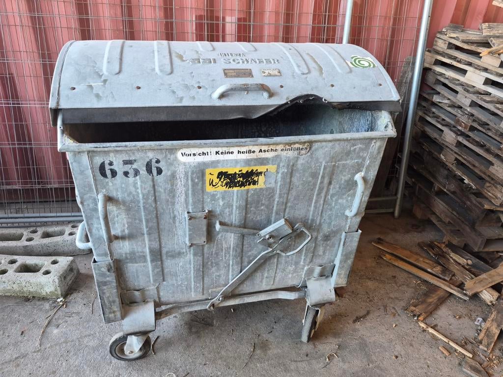 Rolcontainer, Doe-het-zelf en Bouw, Ophalen