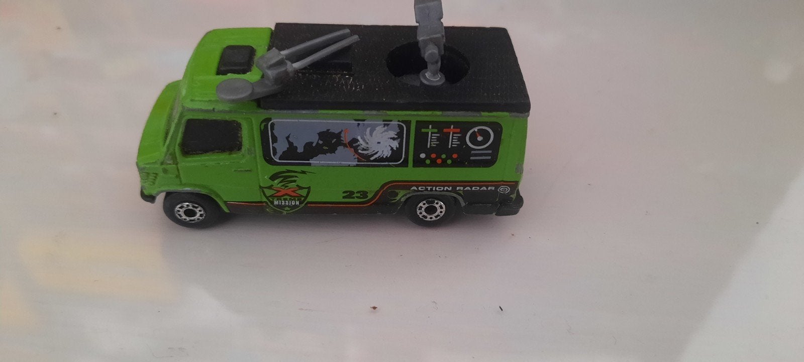 Camion TV Matchbox, Enlèvement ou Envoi, Utilisé, Voiture