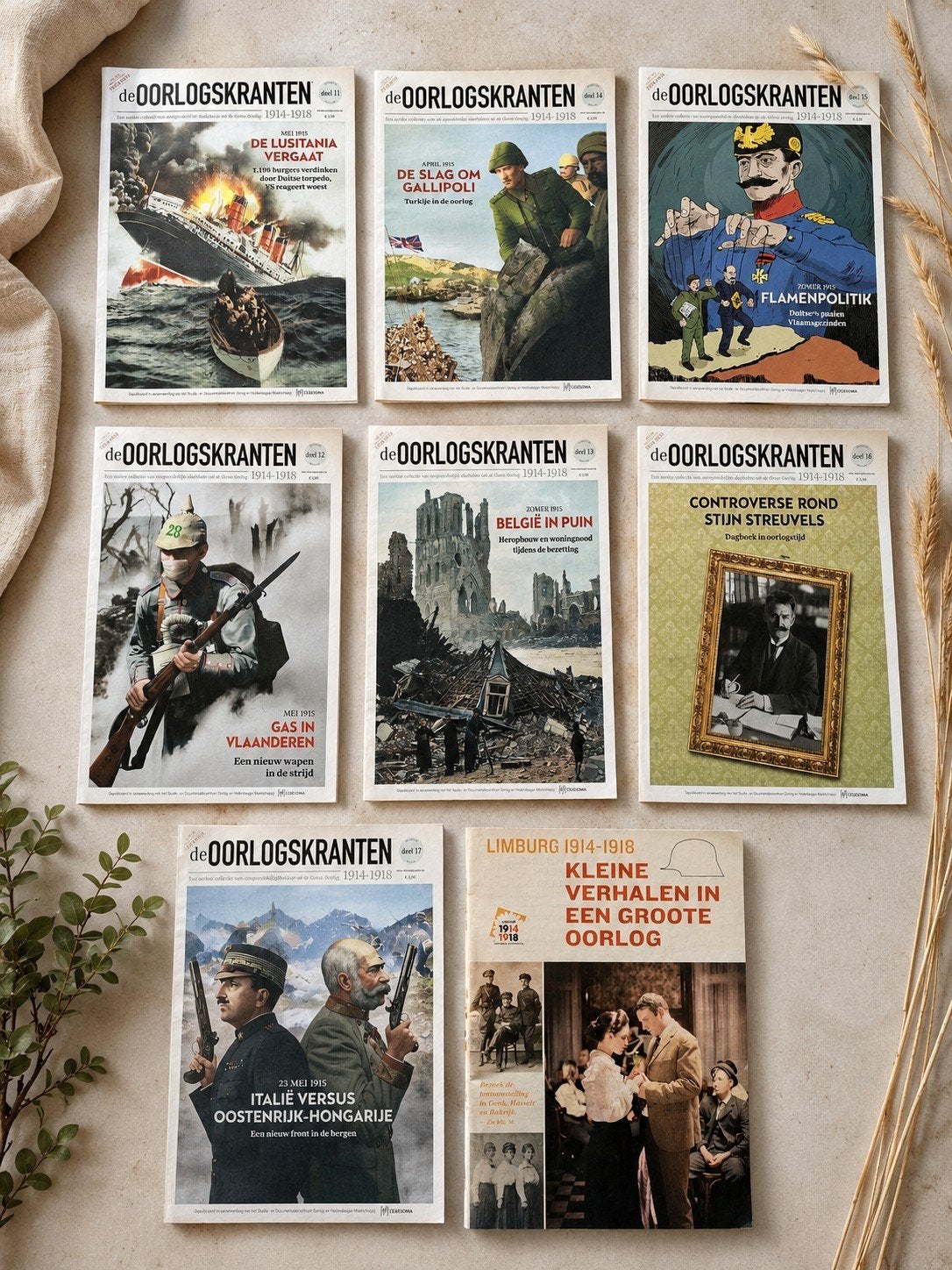 Oorlogskranten, Ophalen of Verzenden