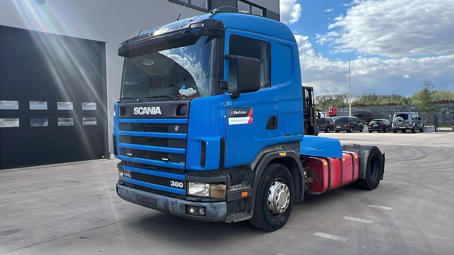 Scania 114 - 380 (FOR PARTS / ENGINE GEARBOX RUNNING / ELECT, Autos, Camions, Euro 2, Achat, ABS, Boîte manuelle