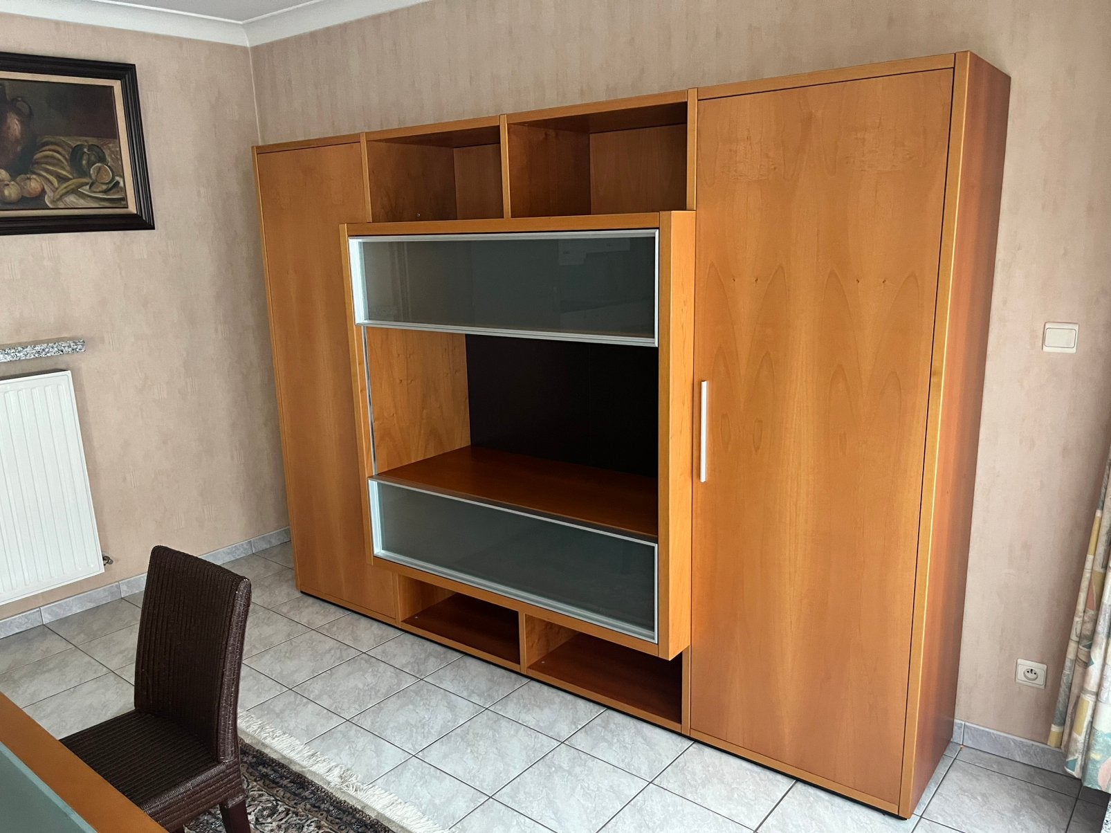 Wandkast/tv-kast - Poliform - Topstaat, Maison & Meubles, Armoires | Meubles ordinateur, Enlèvement, Comme neuf