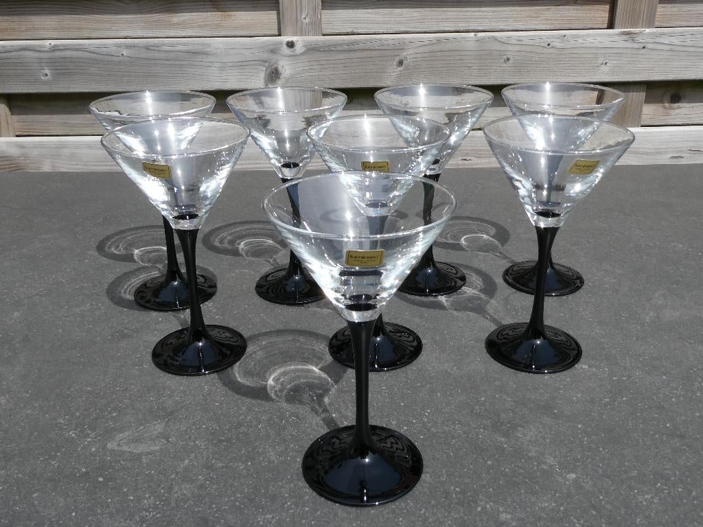 Luminarc Domino cocktailglazen, Verzamelen, Glas en Drinkglazen, Nieuw, Overige typen, Ophalen of Verzenden