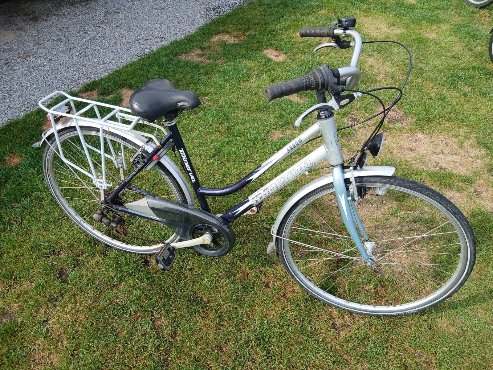 Damesfiets Minerva Colorado arrow, Ophalen