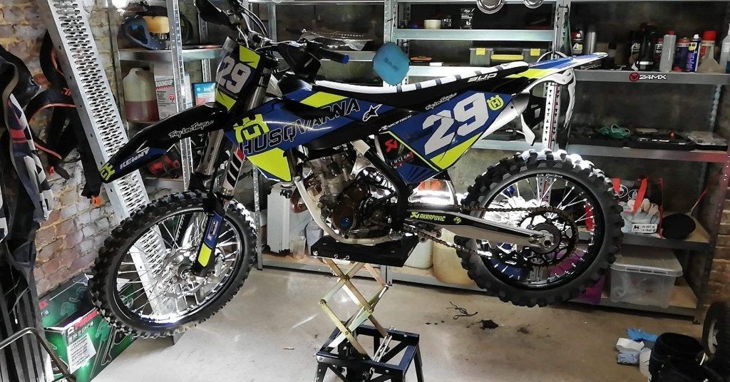 Husqvarna, Motos, 350 cm³, Particulier, Moto de cross, Contrôle de traction