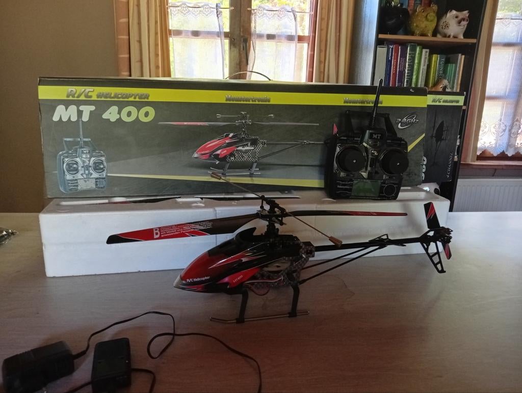 Hélicoptère R/c mt400 à vendre, RTF (Ready to Fly), Enlèvement, Utilisé, Électro