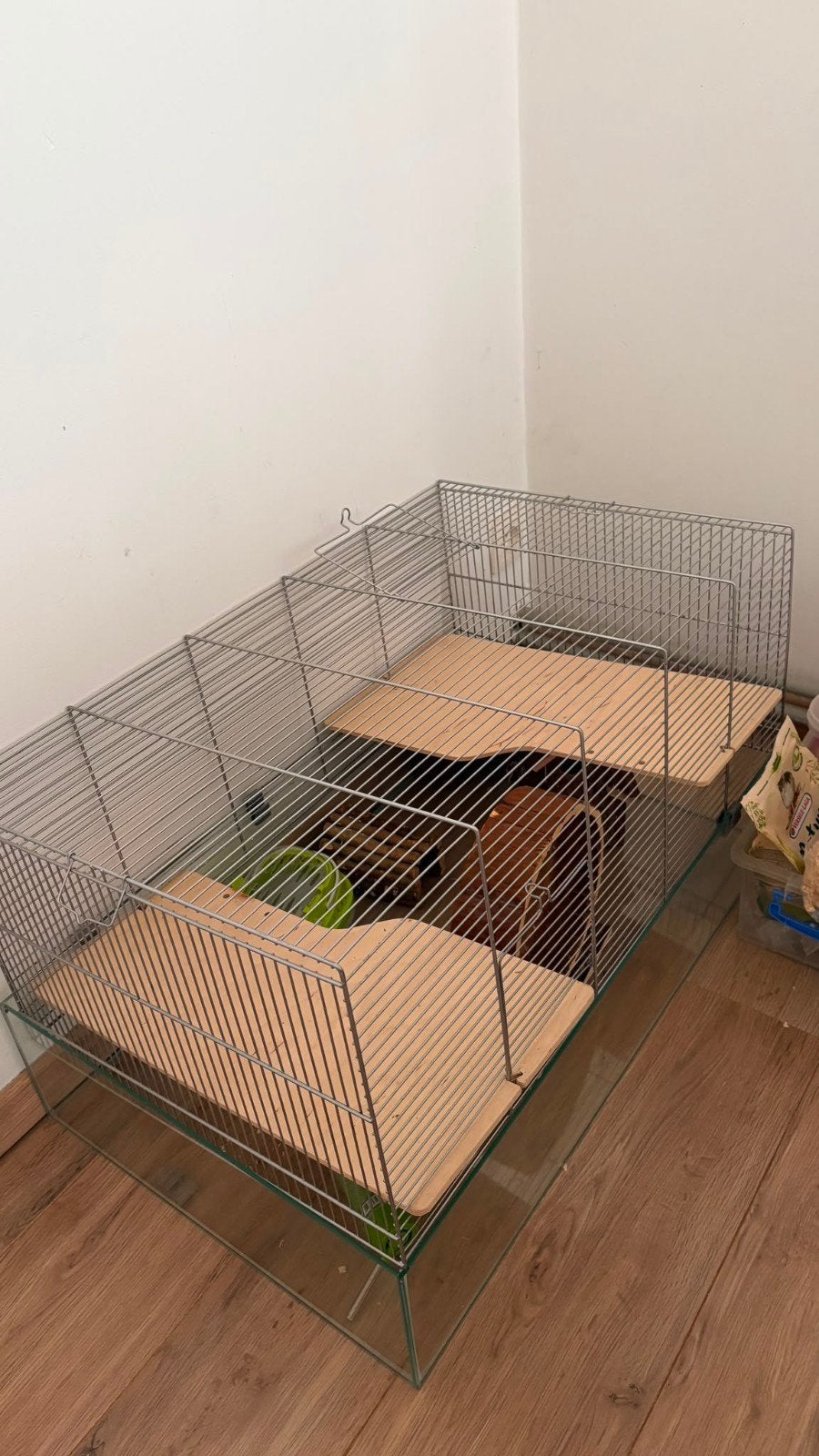 Kooi + toebehoren, Enlèvement, Cage