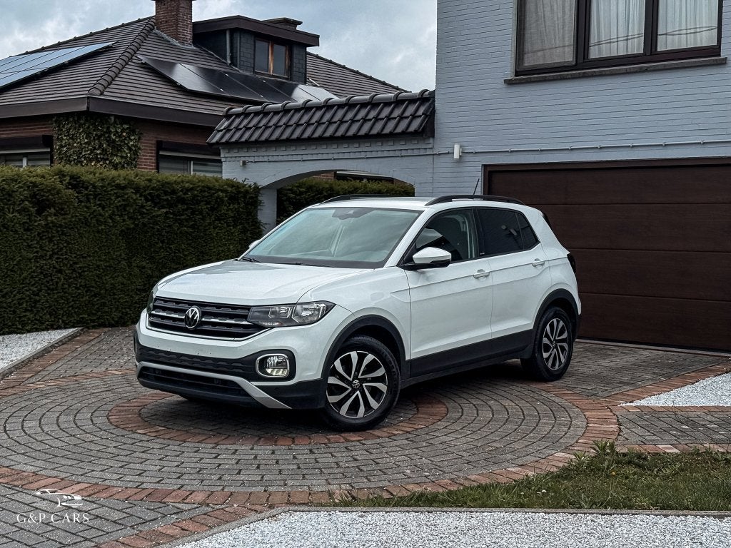 Volkswagen T-Cross Active/DSG/Navi/Carplay/Zetelverw./Assist, Wit, Bedrijf, 5 zetels, 5 deurs