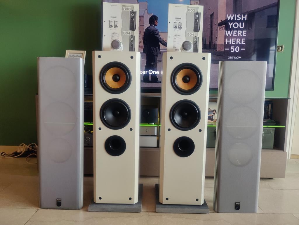 B&W Matrix 804 - White Veneer *RARE*, Enlèvement