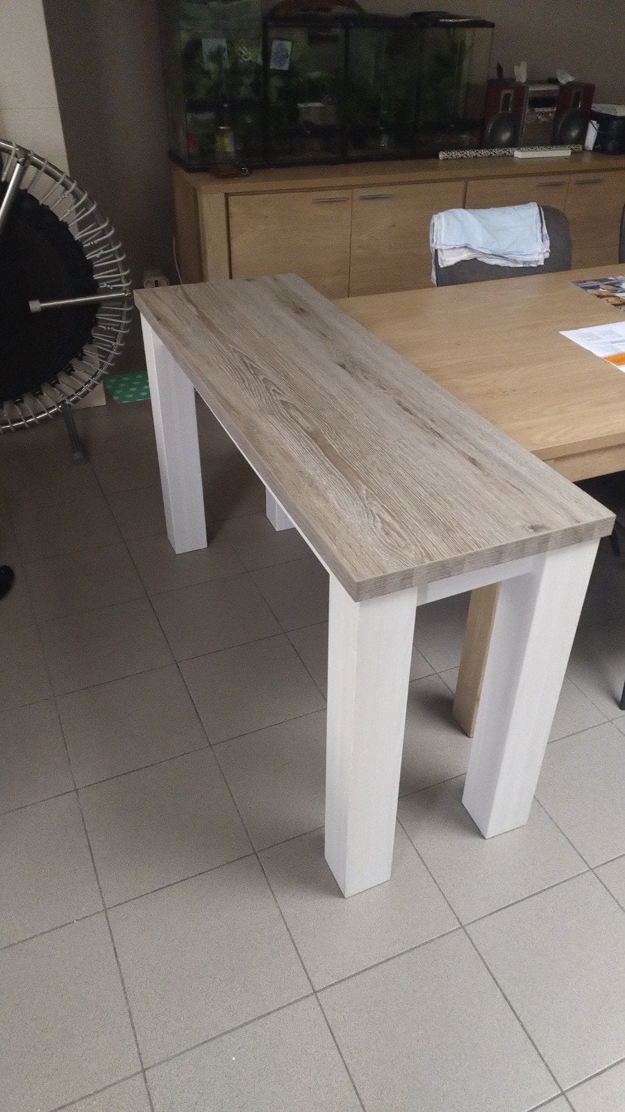 bijzettafel tafel, Huis en Inrichting, Ophalen, Zo goed als nieuw, 75 cm of meer, 60 cm of meer